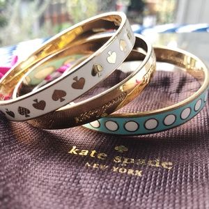Kate Spade Bracelets - Set of 3, plus bonus 2 brac